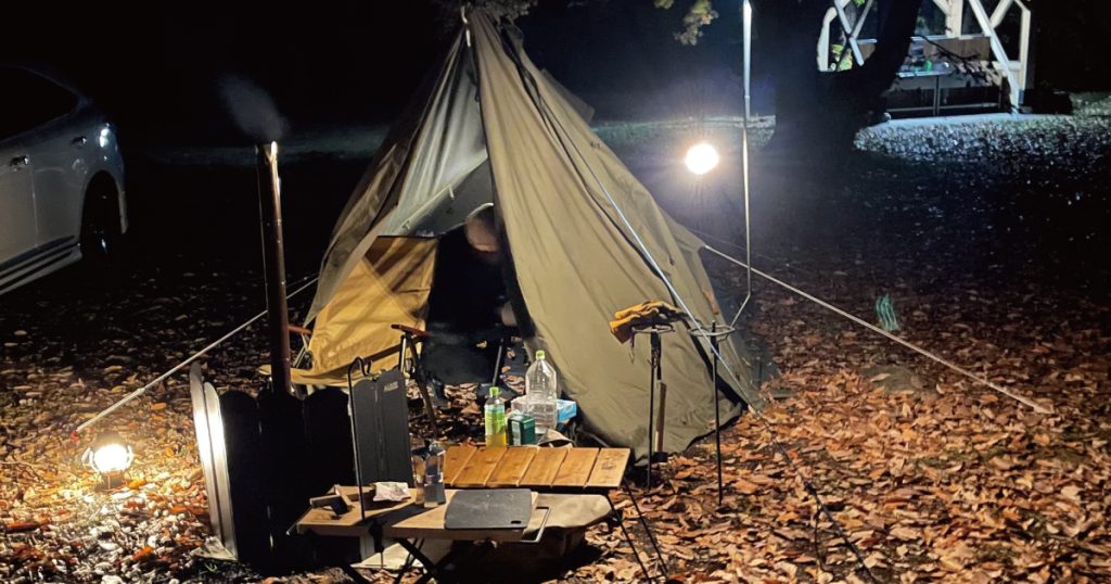 ひらせ温泉キャンプ