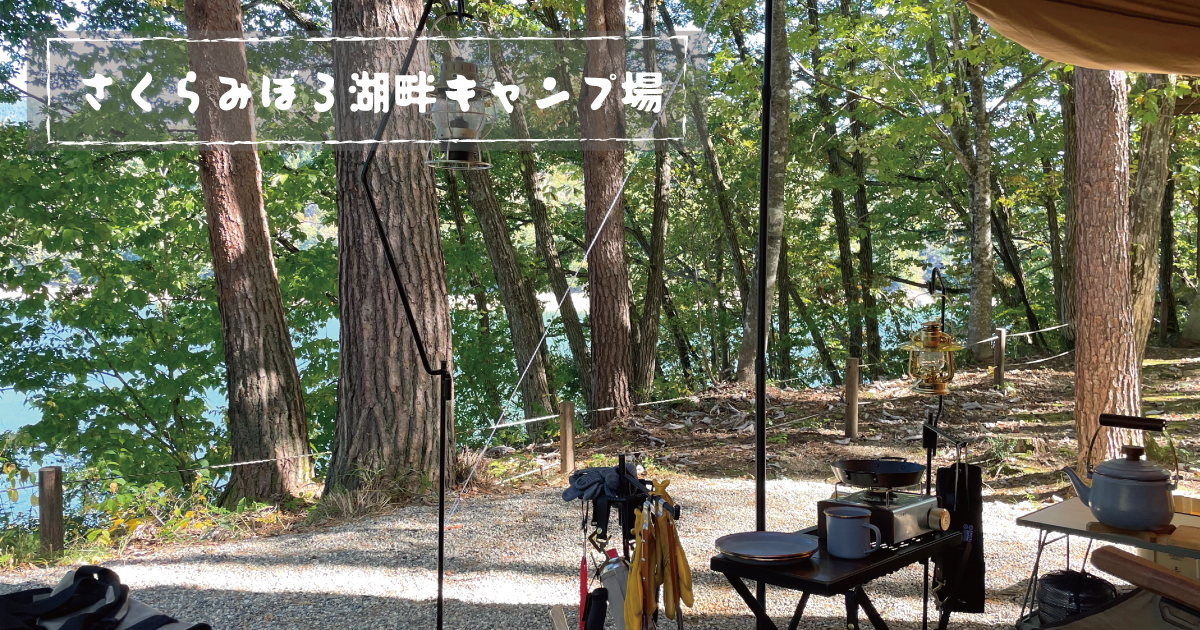 さくらみぼろ湖畔キャンプ場画像
